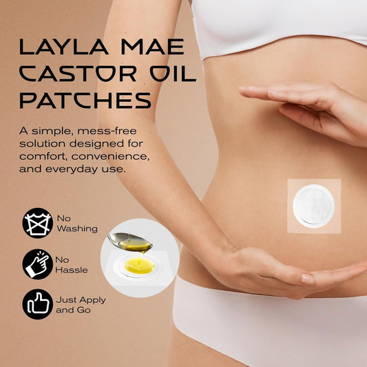 Castor Oil Belly Button Patches