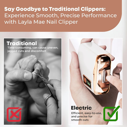 Automatic Electric Nail Clipper Trimmer