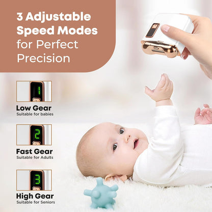 Automatic Electric Nail Clipper Trimmer