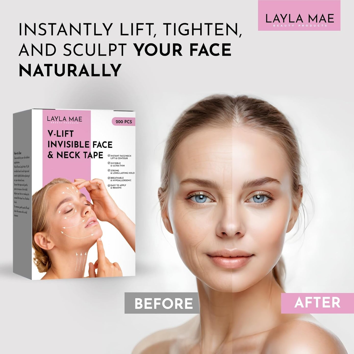 Face Lift Invisible Tape