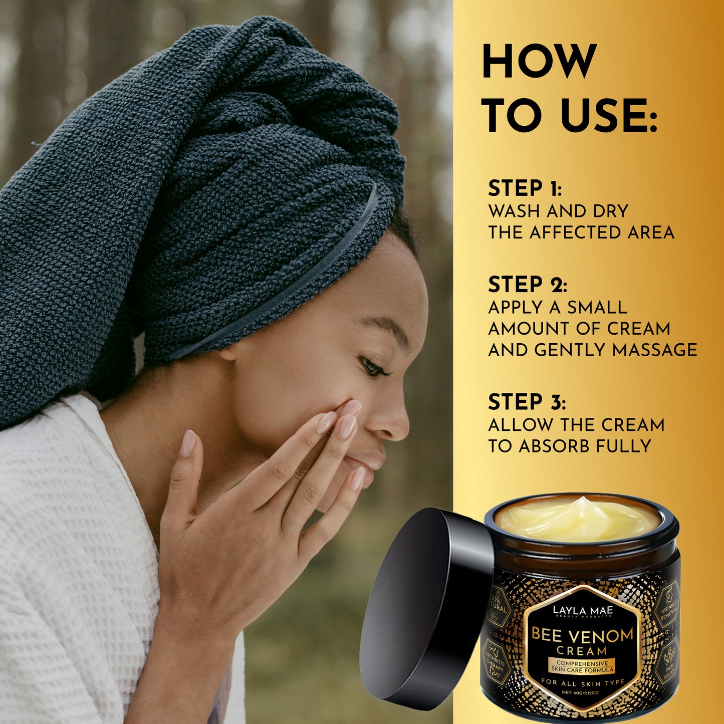 Bee Venom Skin Care Cream