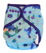 Load image into Gallery viewer, Layla Mae All in One Cloth Diapers One Size Adjustable AIO (Mermaid)