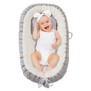 Baby Lounger for Newborn - Portable Baby Nest Bed for Cosleeping